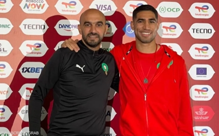 الركراكي: أنا الأنسب لقيادة الأسود.. وحكيمي: "الكان" معقدة